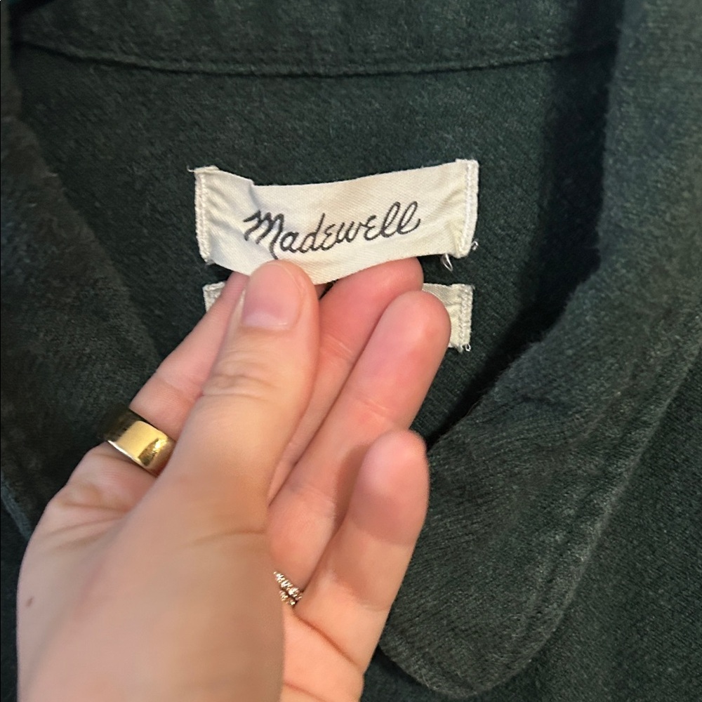 Madewell Sunday Flannel Perfect Long-Sleeve Shirt - Picture 6 of 7